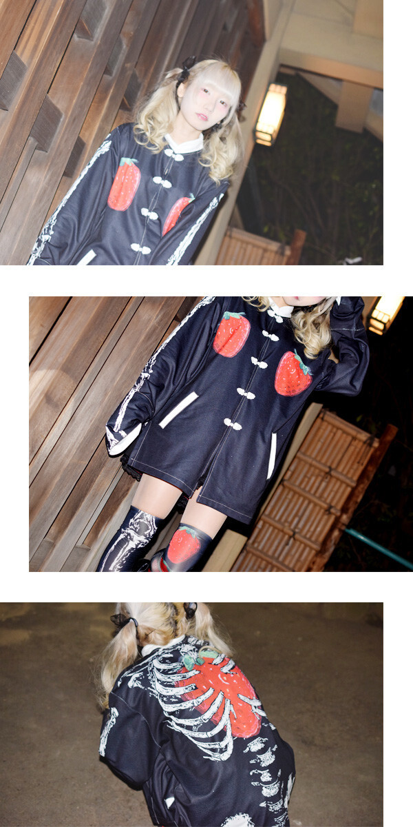 ACDC RAG Strawberry Chinese Jacket - Tokyo Otaku Mode (TOM)