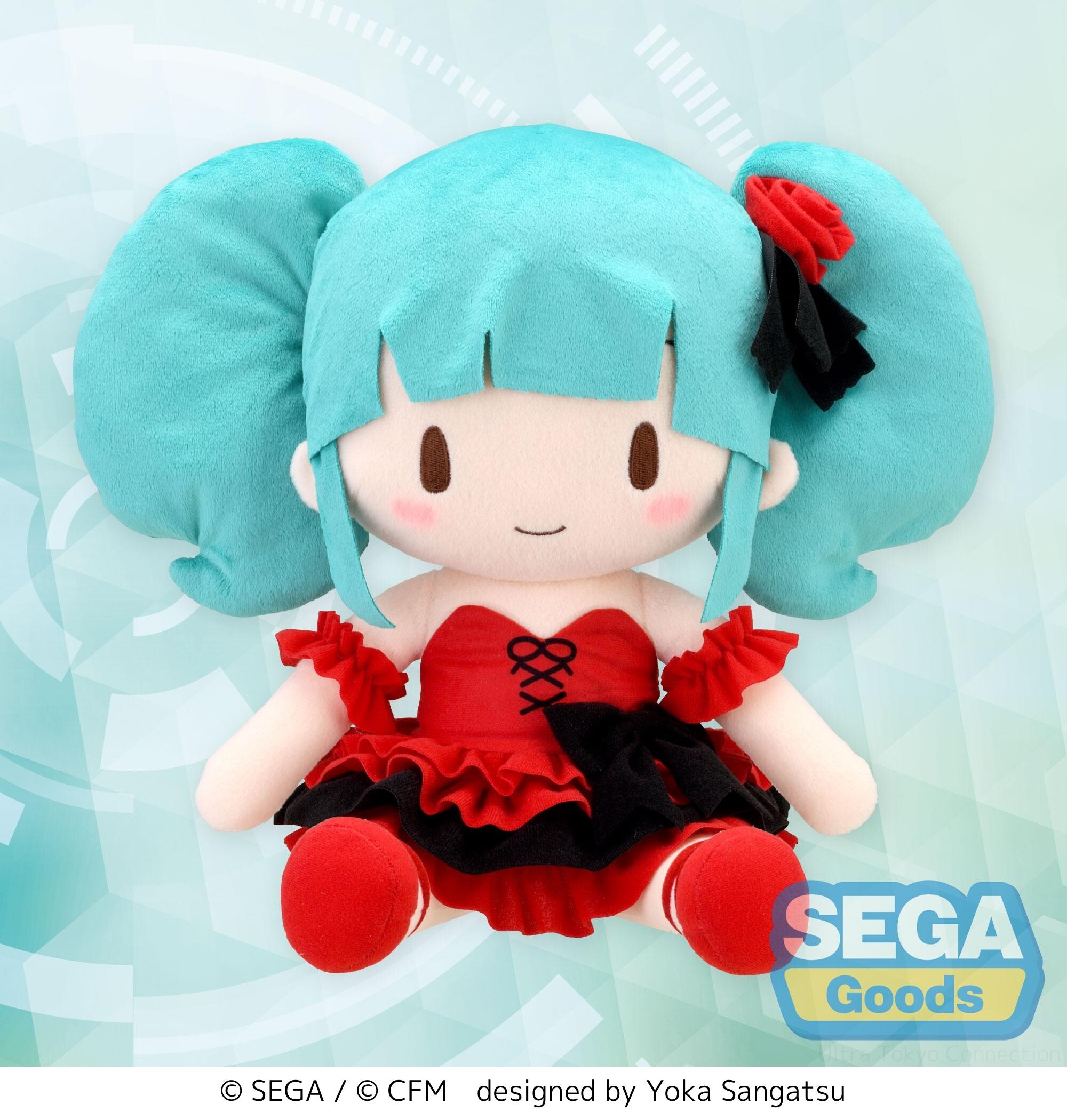 Project Diva F 2nd Hatsune shops Miku LL Nuigurumi Supreme 40cm Nesoberi Plush Doll