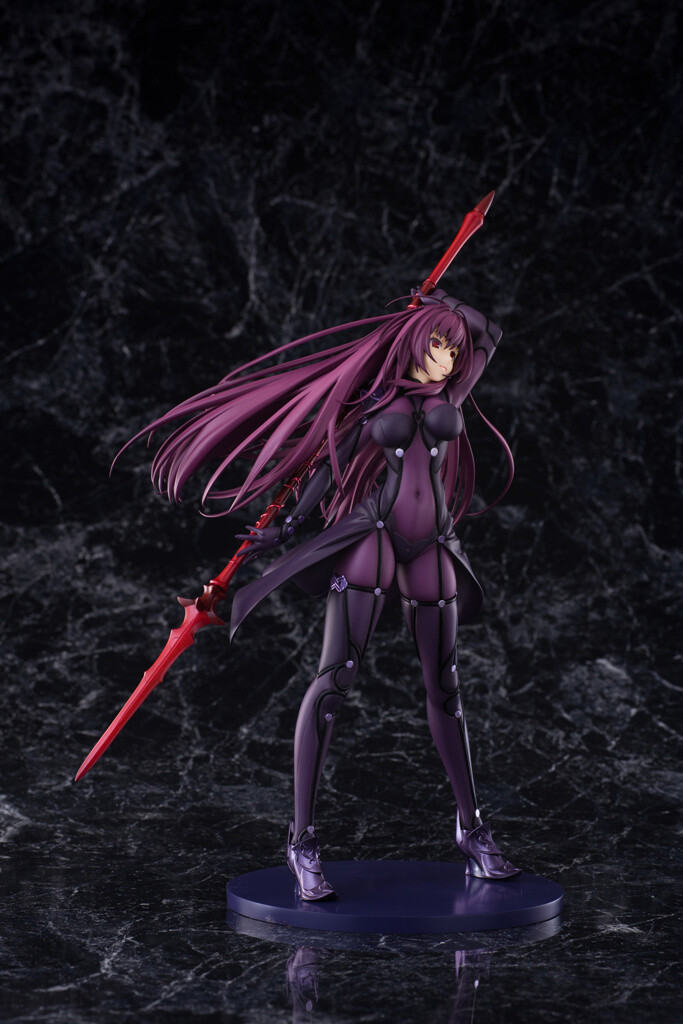 fate/grand order lancer/scathach figure: type-moon - otakumode.c