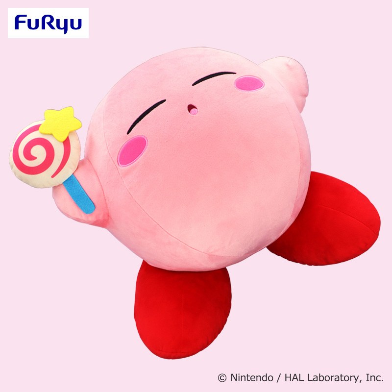 Kirby Full and Sleepy Big Plushie Toy: Furyu - Tokyo Otaku Mode (TOM)