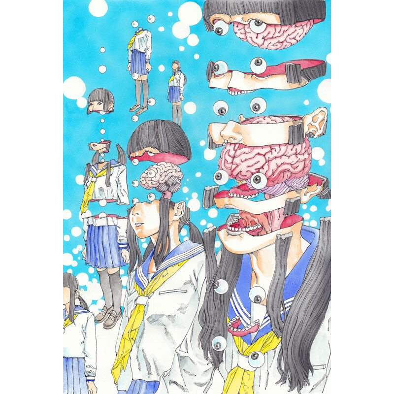 カネコアヤノ　hug デザイン布 A book of kimono pattern designs, 1846 by Kakuta Gofukuten