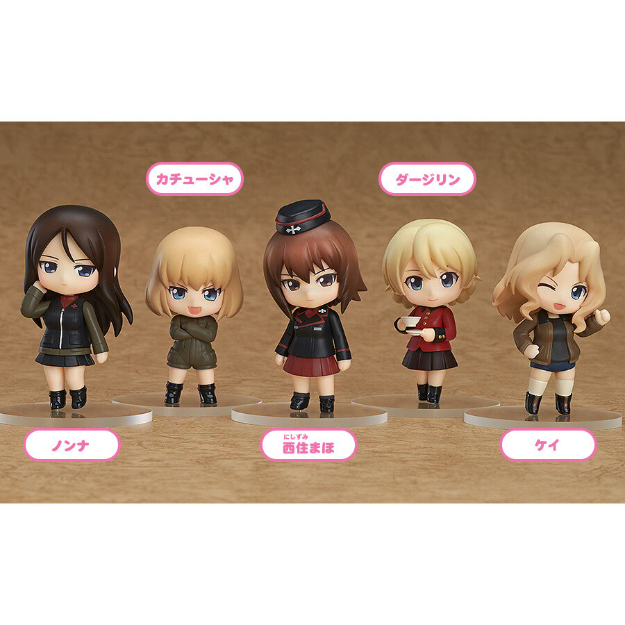 Nendoroid Petite Girls Und Panzer Box Set Other High Schools Ver Good Smile Company Tokyo Otaku Mode Tom