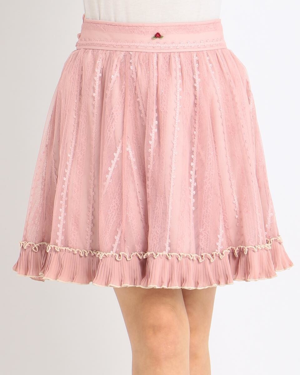LIZ LISA Contrast Lace Skirt - Tokyo Otaku Mode (TOM)