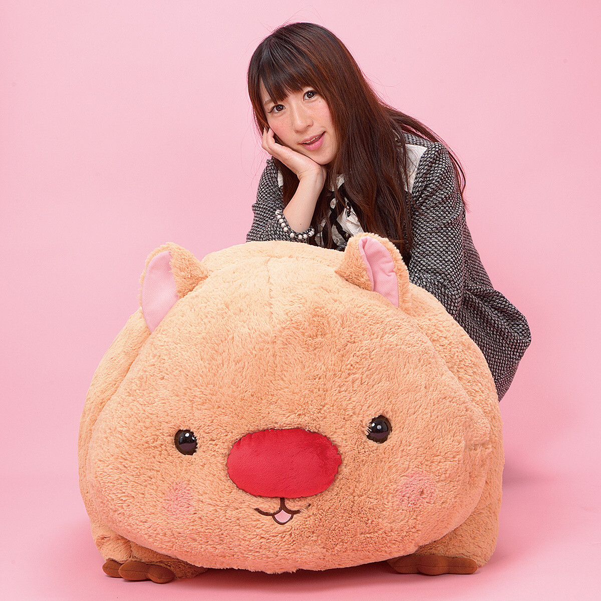 giant wombat stuffed animal