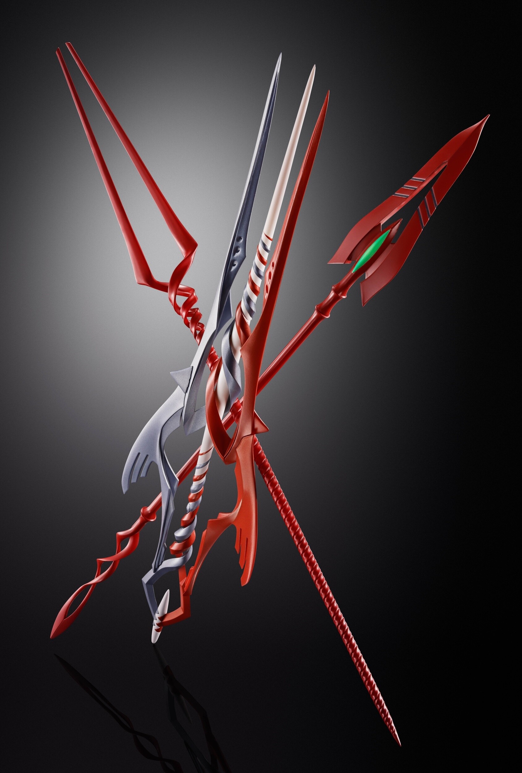 Metal Build Evangelion 3 Spears Set for Evangelion 30th with the