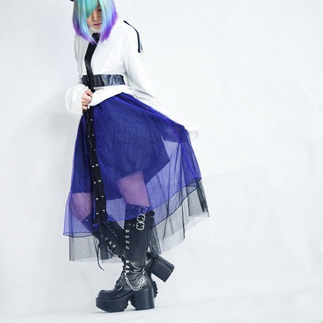 ACDC RAG Lace Layered Long Skirt: ACDC RAG - Tokyo Otaku Mode (TOM)