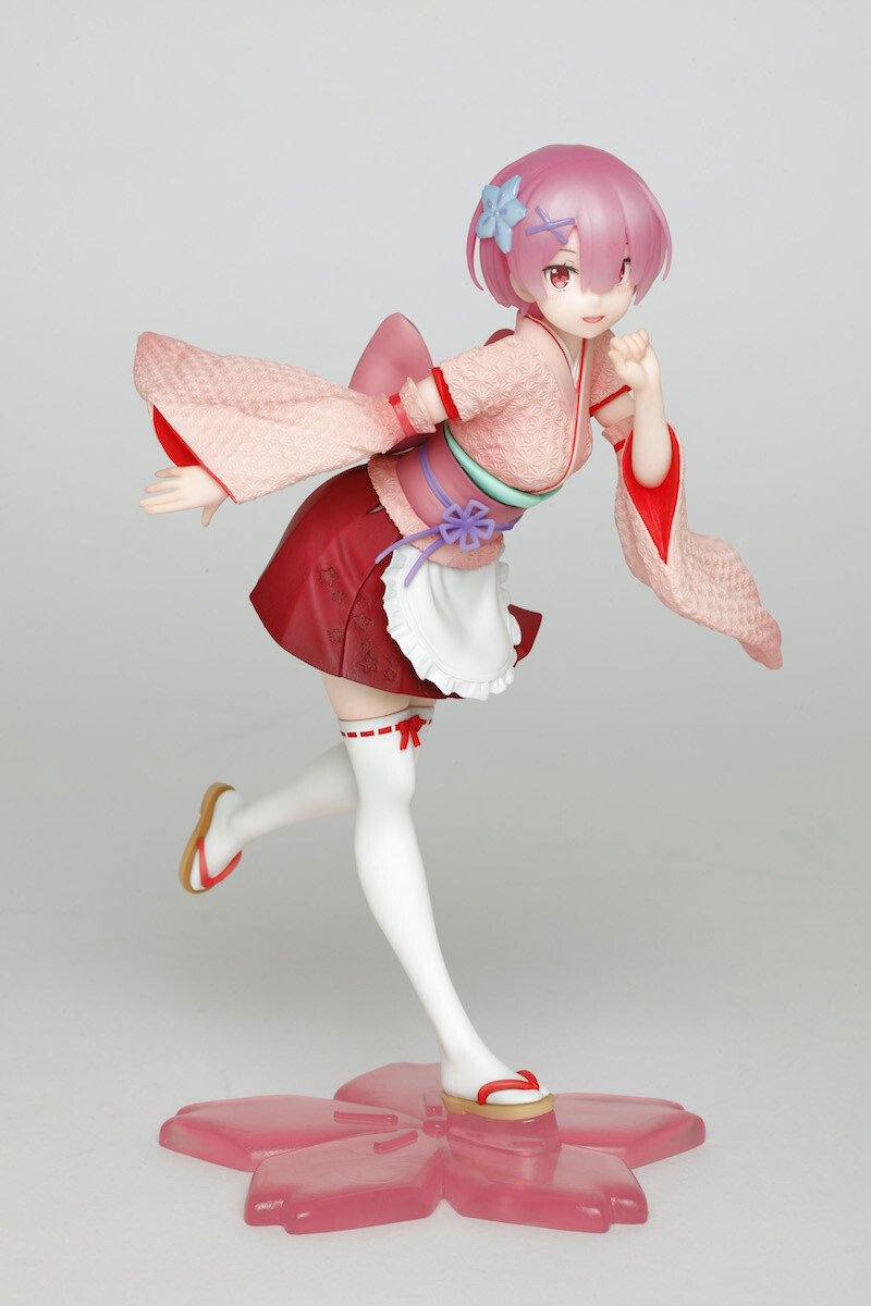 Re:Zero Ram: Kimono Maid Ver. Non-Scale Figure: Taito - Tokyo Otaku