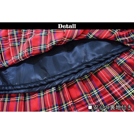 ACDC RAG Tartan Checkered Pleated Skirt - Tokyo Otaku Mode (TOM)