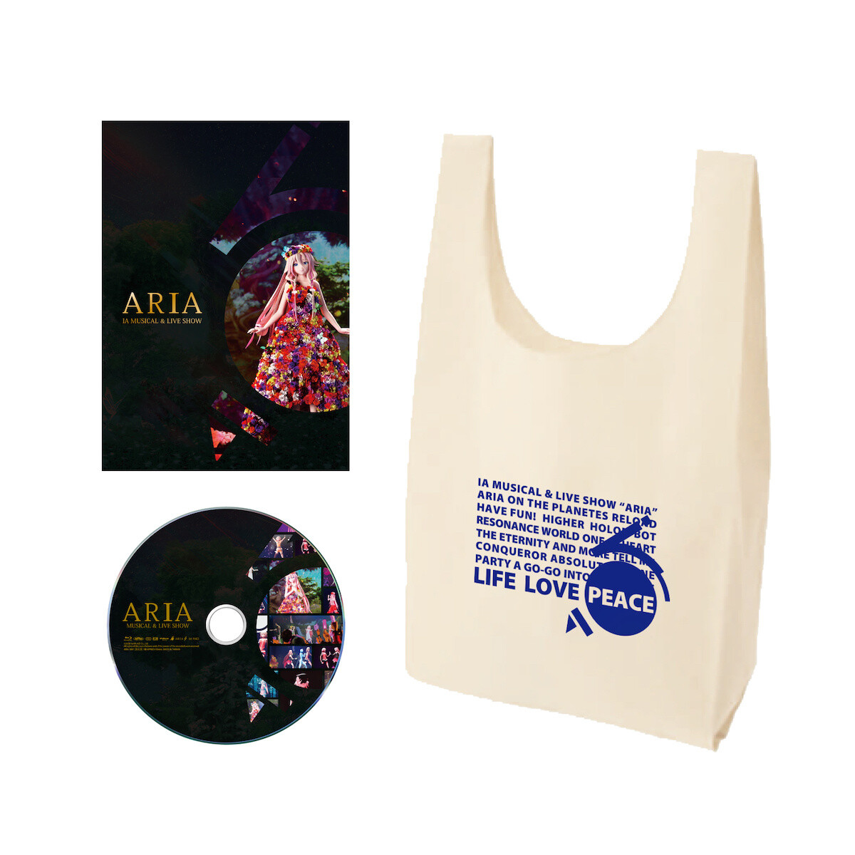 MUSICAL & LIVE SHOW ARIA ボーカロイド Blu-ray Aria -IA Musical & Live Show- Blu-ray Set: 1st PLACE - Tokyo