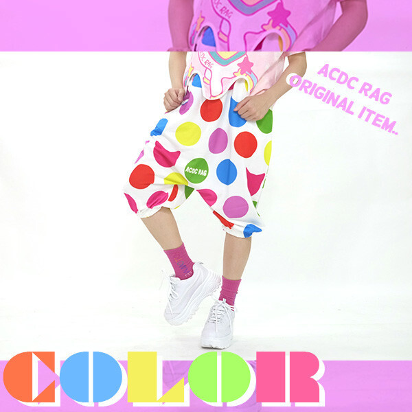 ACDC RAG Dot Pattern 3/4 Sarouel Pants: ACDC RAG - Tokyo Otaku Mode (TOM)