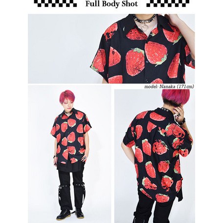 ACDC RAG Strawberry Oversized Short Sleeve Hoodie: ACDC RAG - Tokyo ...