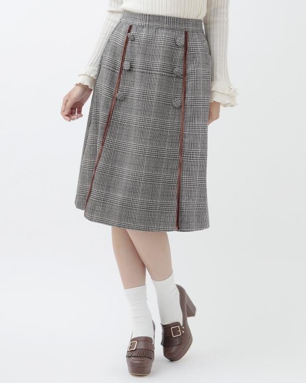 LIZ LISA Scalloped Checkered Skirt - Tokyo Otaku Mode (TOM)