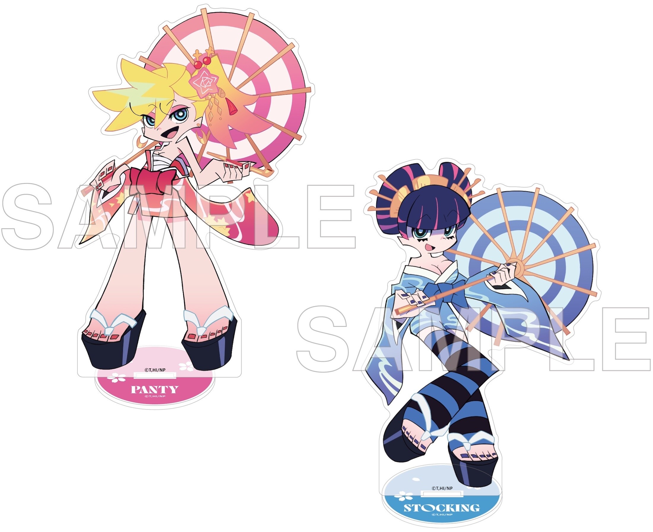 NEW PANTY AND STOCKING Acryl Stand 2種 New Panty & Stocking with Garterbelt Acrylic Stand Figure