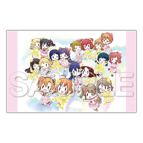 Love Live! General Magazine Vol. 1: Series μ's ＆ Aqours Acrylic Plate ...