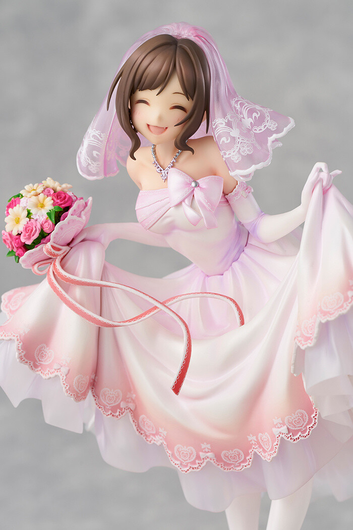 Ims Cinderella Girls Miku Maekawa Dreaming Bride Ver 17 Scale
