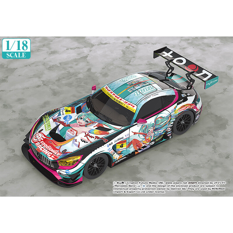1/18 Scale Good Smile [Hatsune Miku] AMG 2016 Super GT Ver