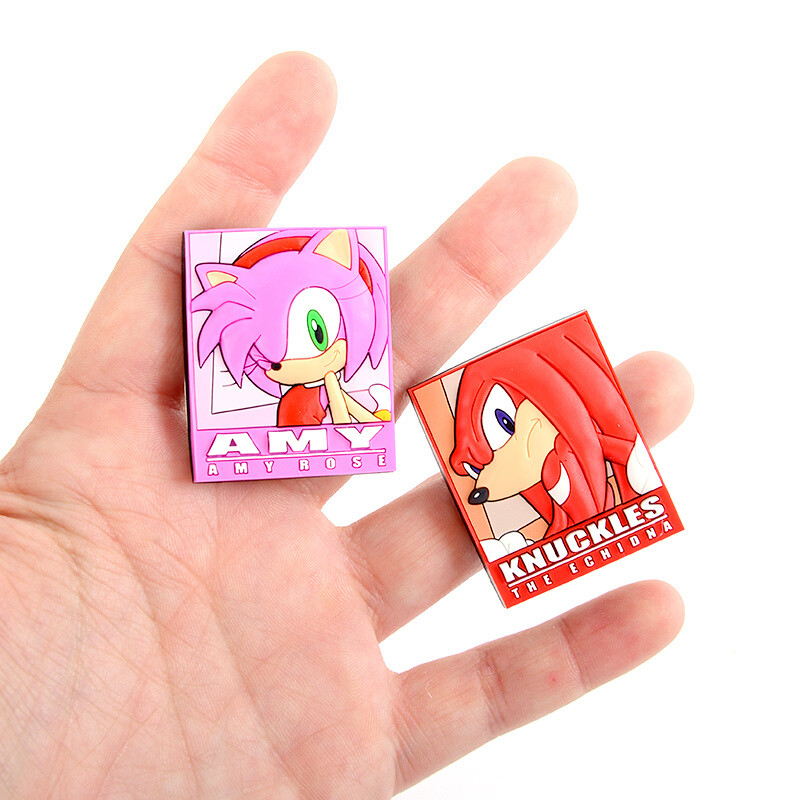 Sonic the Hedgehog Knuckles & Amy Pin Set - Tokyo Otaku Mode (TOM)