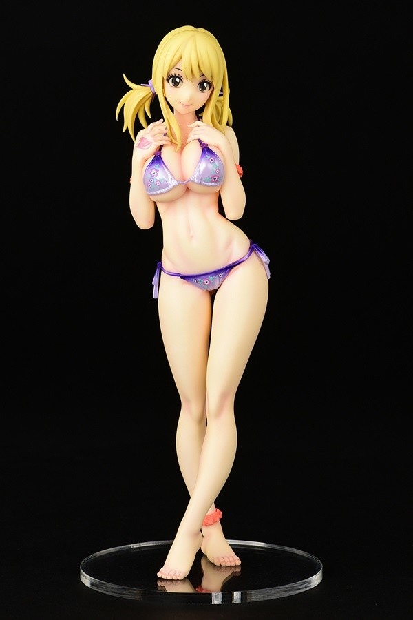 1 8 Scal for sale online swimsuit Version PVC Figure Medicom Fairy Tail Lucy Heartfilia 
