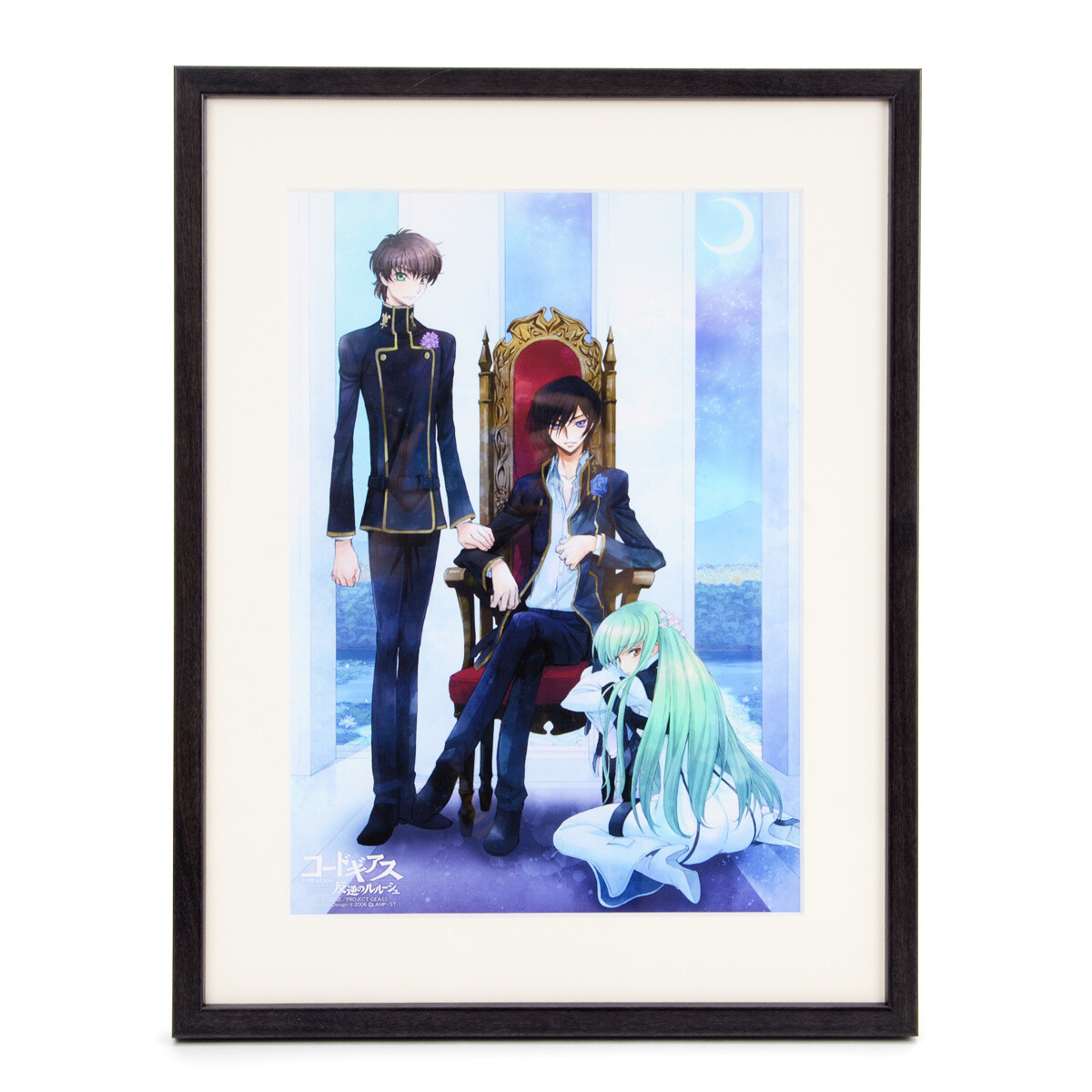 Lelouch CC Code Geass' Poster, picture, metal print, paint by Illust Artz