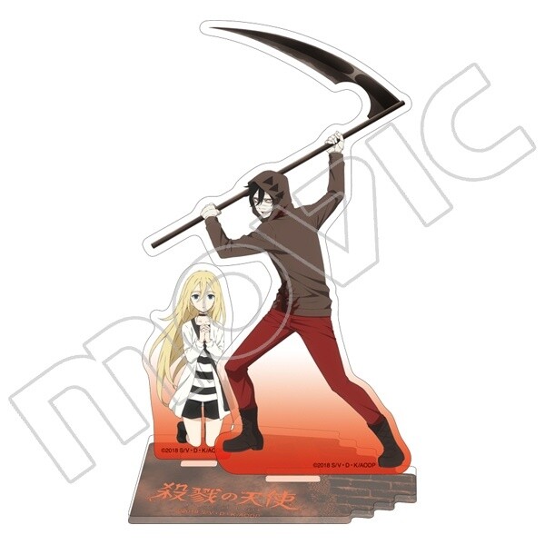  YURCNSA Angels of Death Acrylic Stand Figure Anime Character  Collectible Model Statue Toys Desktop Ornament Display Standing (Color : 6)  : Toys & Games