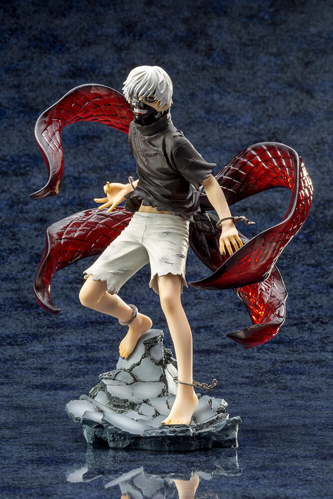 ArtFX J Tokyo Ghoul Kaneki Awakened Repaint Ver. Figure: KOTOBUKIYA ...