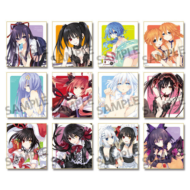 Date A Live Mini Shikishi Board Collection Vol. 4 Box Set - Tokyo