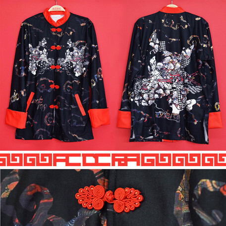 ACDC RAG Punk Samurai Chinese Jacket - Tokyo Otaku Mode (TOM)