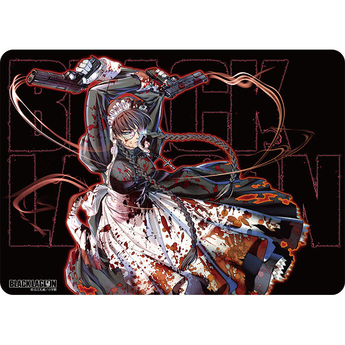 Character All-Purpose Rubber Mat Black Lagoon Roberta Ver. 2