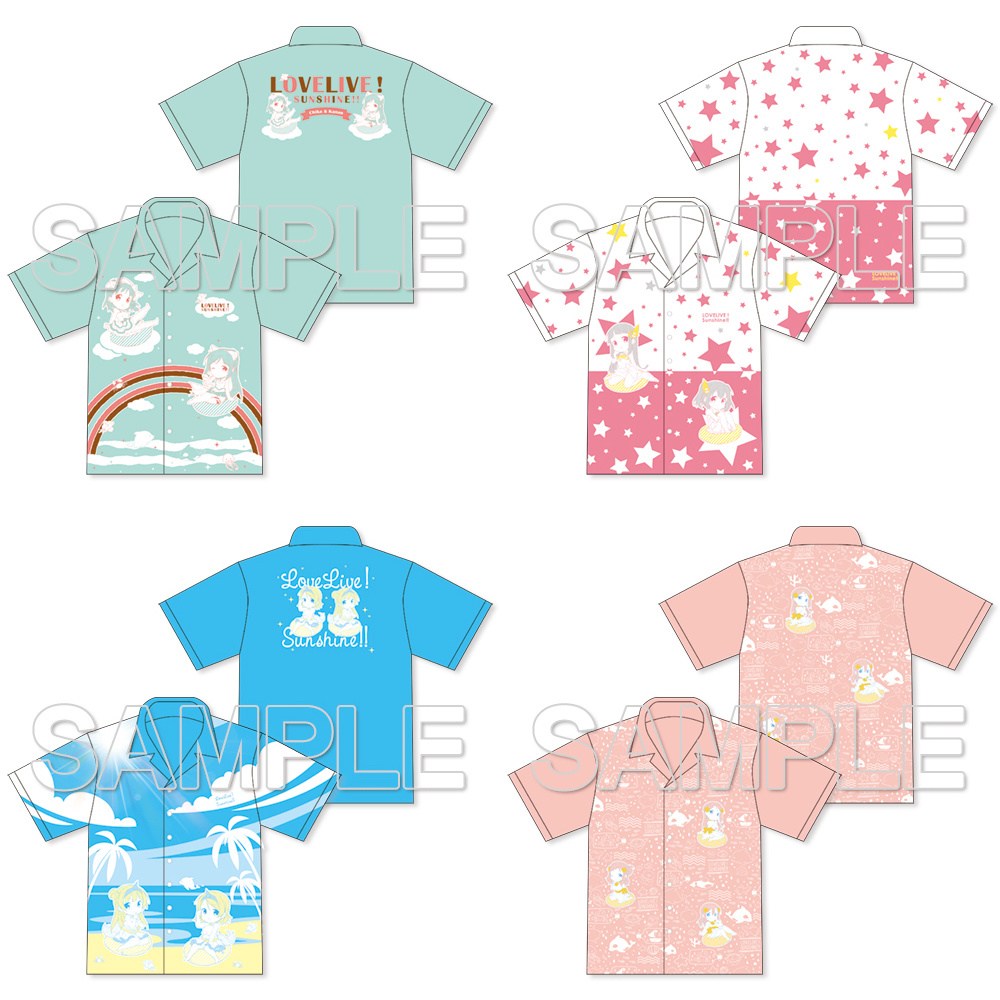 Love Live Summer Vacation Aloha Shirt Collection - Tokyo Otaku