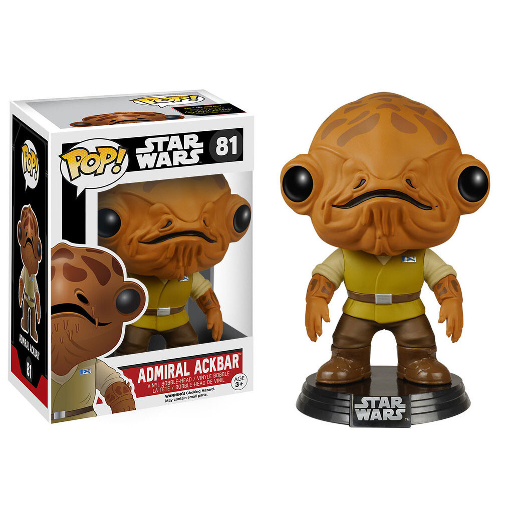 Pop! Star Wars: The Force Awakens - Admiral Akbar: Funko - Tokyo Otaku ...