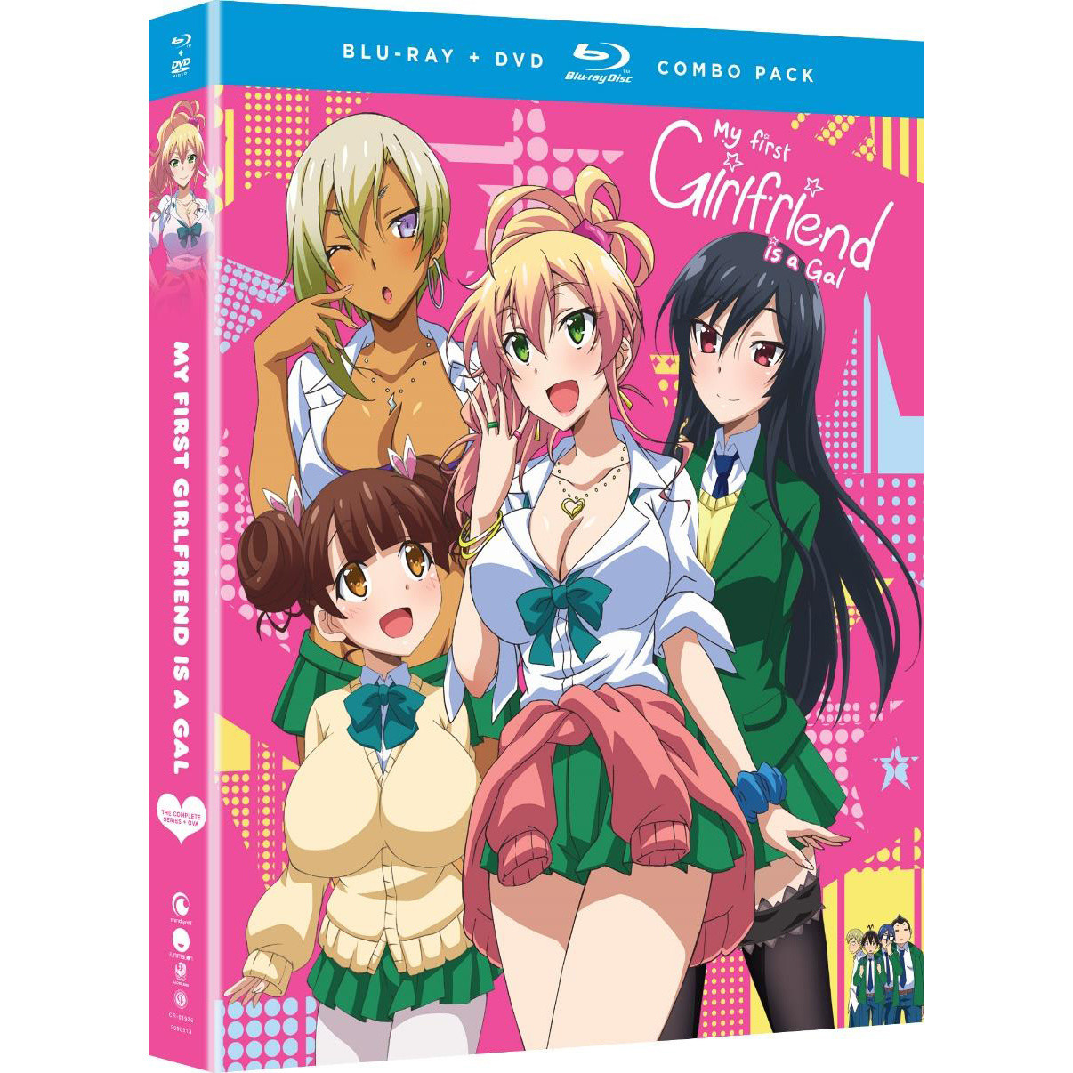 My First Girlfriend is a Gal: The Complete Series Blu-ray/DVD Combo Pack.