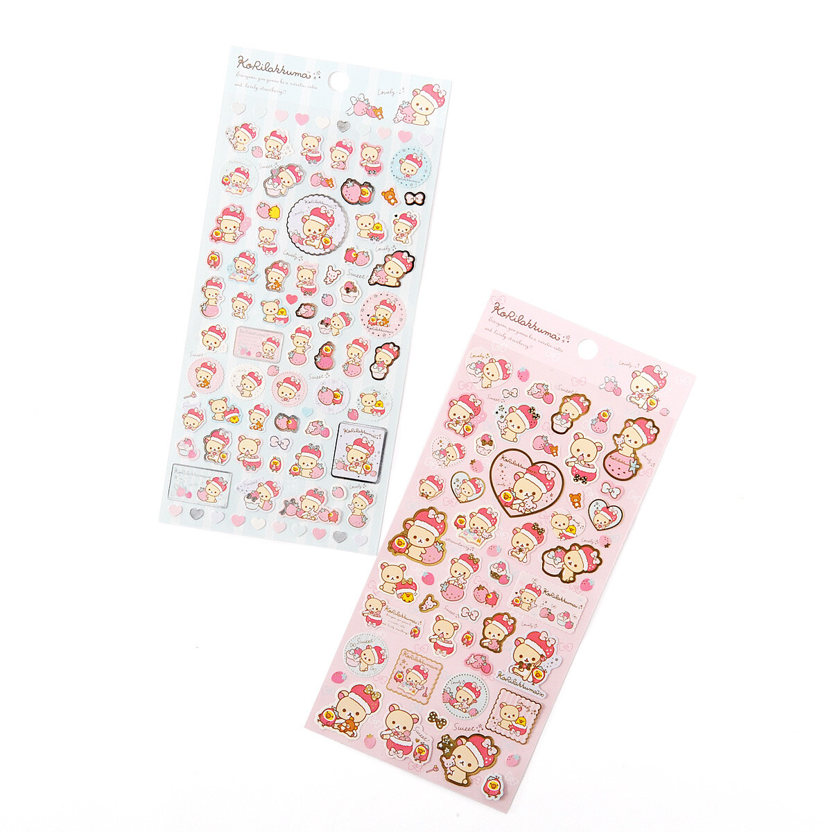 Minna Ichigo ni Naare Korilakkuma Stickers - Tokyo Otaku Mode (TOM)