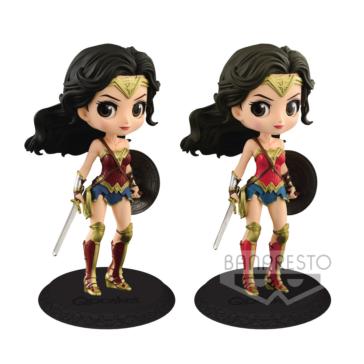 Qposket WONDER WOMAN Wonder Woman Action Figure 5.9" Toy Doll New no Box 
