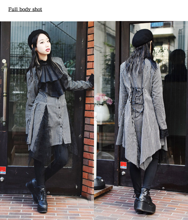 ACDC RAG Long-Sleeve Dress - Tokyo Otaku Mode (TOM)