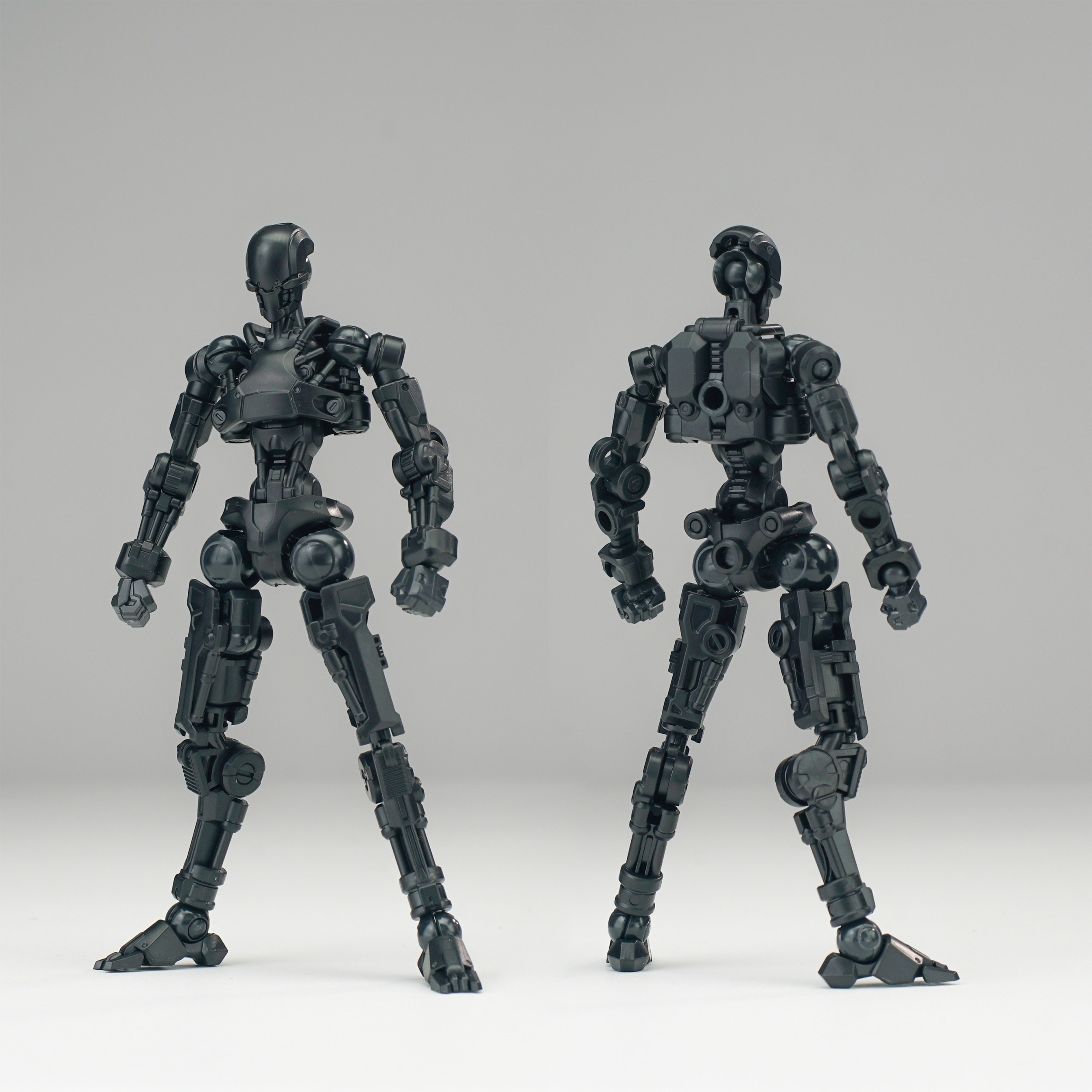 3 Min Project Series Xentinel (Black) 1/18 Scale Plastic Model Kit