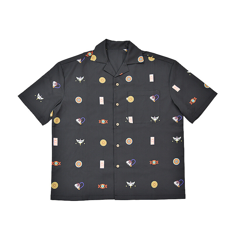 Mononoke Medicine Seller's Holy Tools Design Collared Shirt - Tokyo ...