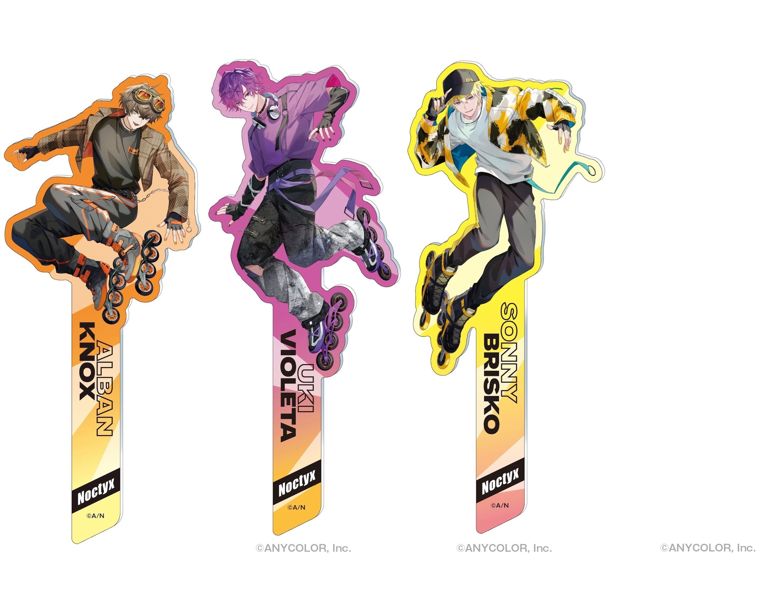 Nijisanji EN Luxiem＆Noctyx Acrylic Photo Stick 100% OFF - Tokyo