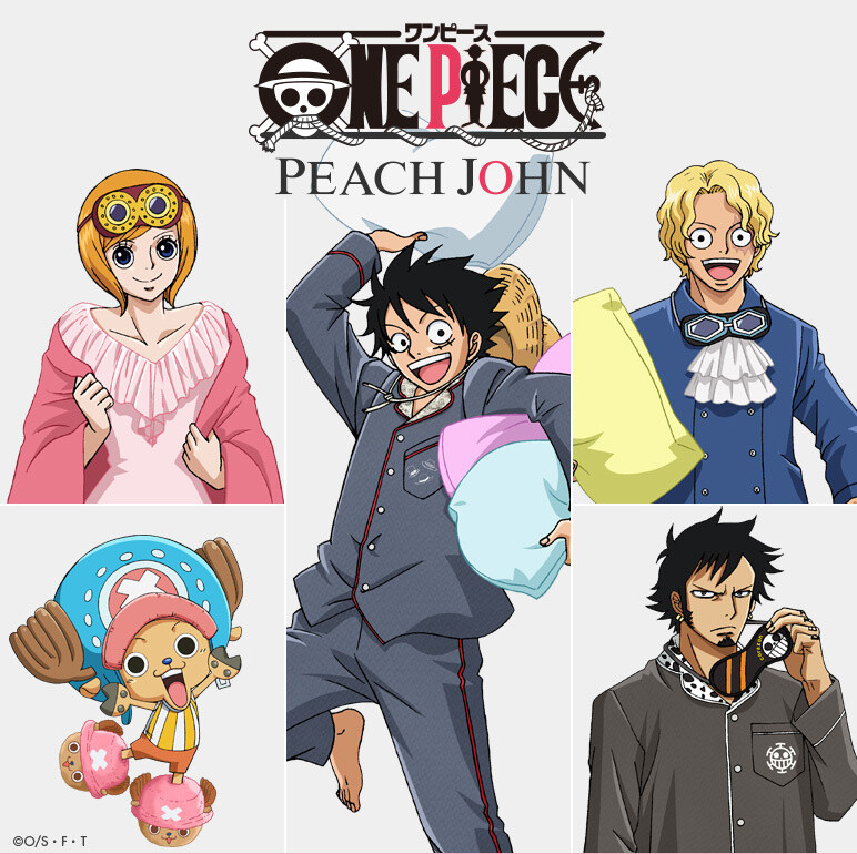 One Piece Joins Peach John Collaboration Lineup Product News Tokyo Otaku Mode Tom Shop Figures Merch From Japan