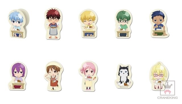 Kuroko’s Basketball - Summer Vacation Character-Shaped Clips (10 to collect) © Tadatoshi Fujimaki / Shueisha Inc., Kuroko’s Basketball Production Committee 2