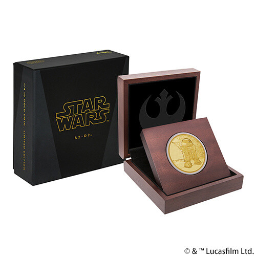R2-D2™ Is Looking More Fabulous Than Ever in This Selection of Rare Coins Featuring that Fateful Encounter with Luke in Star Wars: Episode IV! 1