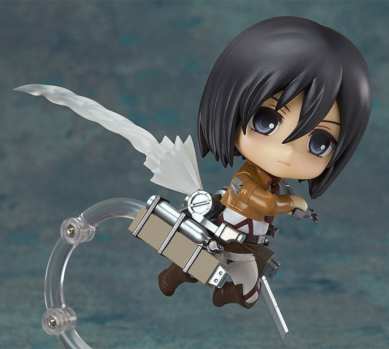 Sacrifice Your Heart! Mikasa Ackerman from *Attack on Titan* Has Become an Irresistibly Fierce Nendoroid! 3