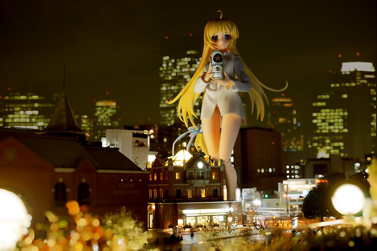 Is it a Dream or Reality? It’s Tilt-shift Photography With Popular Anime Figures! 4