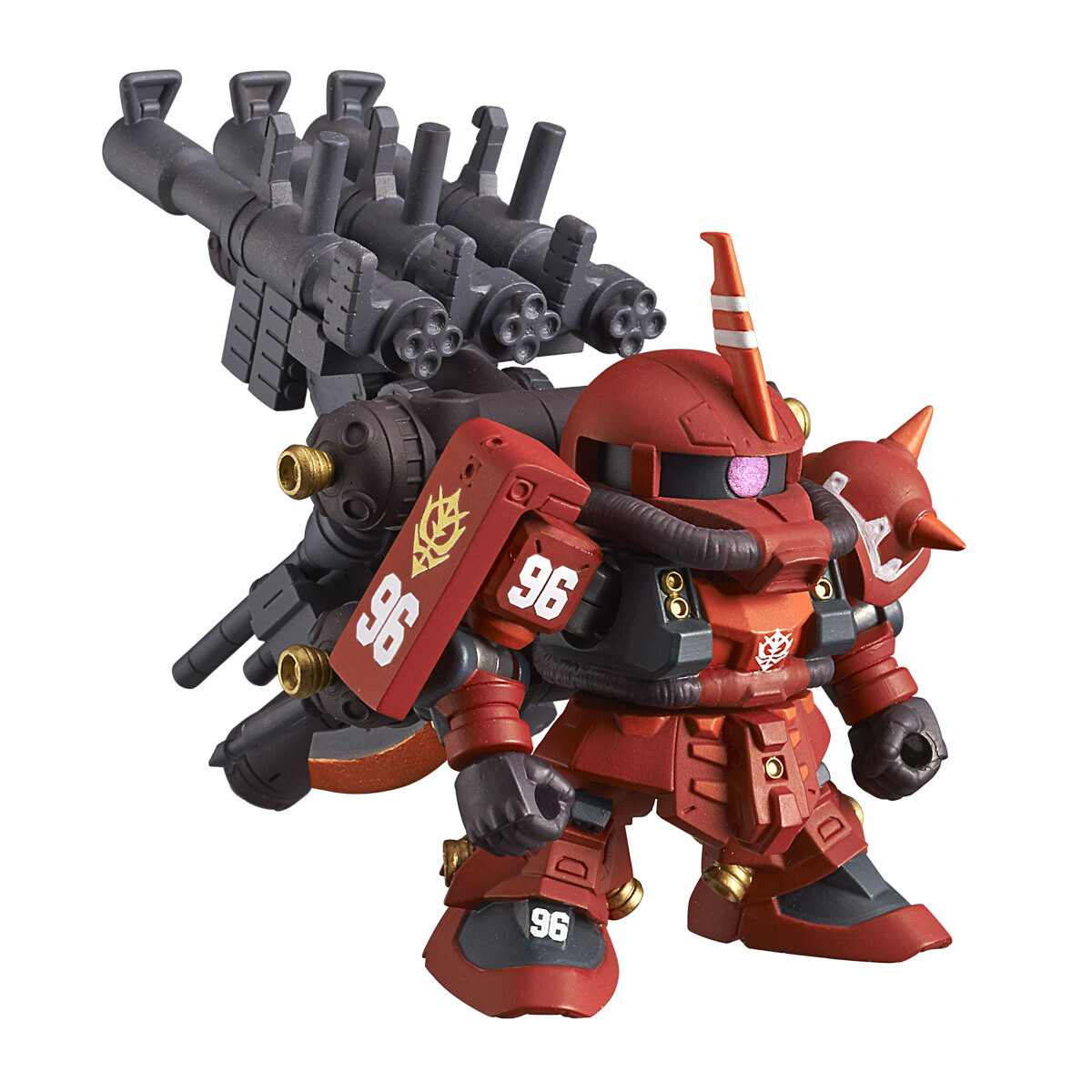 Rivals "Full Armor Gundam" and "Psycho Zaku" Join Bandai's Gashapon Senshi Series! 1