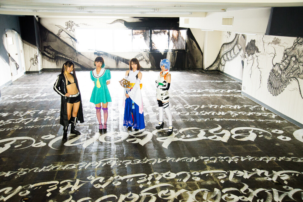 Dilapidated Building Becomes Temporary Museum: #BCTION Creates a World Interweaving Street Art and Cosplay 15