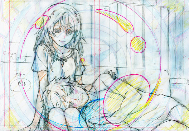 A rough sketch by animation studio WIT STUDIO for Tokyo Otaku Mode's English translation page. 0