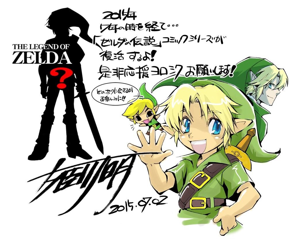 Taken from a tweet on Nintendo’s official *Legend of Zelda* Twitter account 1