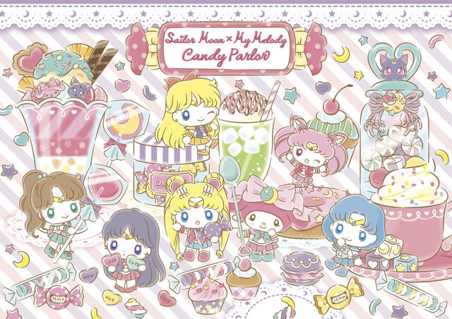 Sailor Moon and My Melody Set Up Sweet Collab Cafe! | Event News