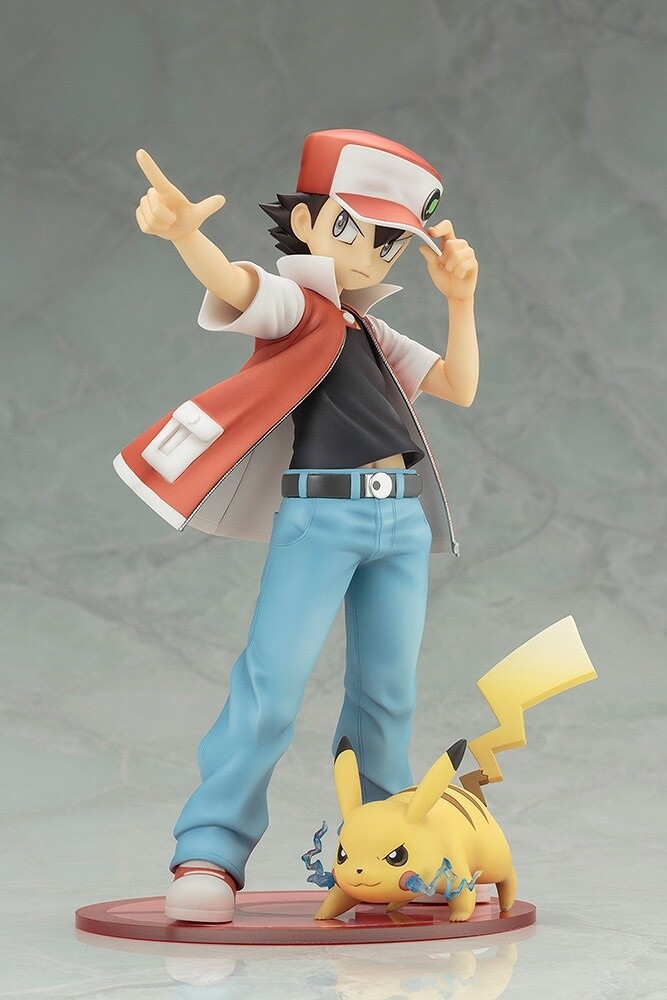 Legendary Pokémon Trainer Red Is First Up in Kotobukiya's Series of Pokémon  Figures!, Press Release News