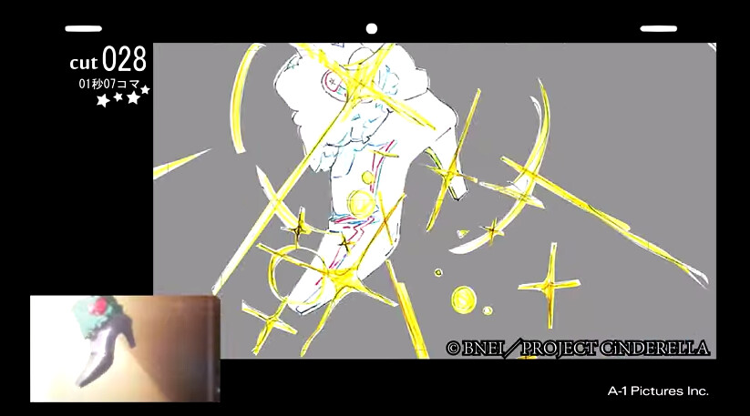 “The Idolmaster Cinderella Girls” Opening Key Animations Move! 7