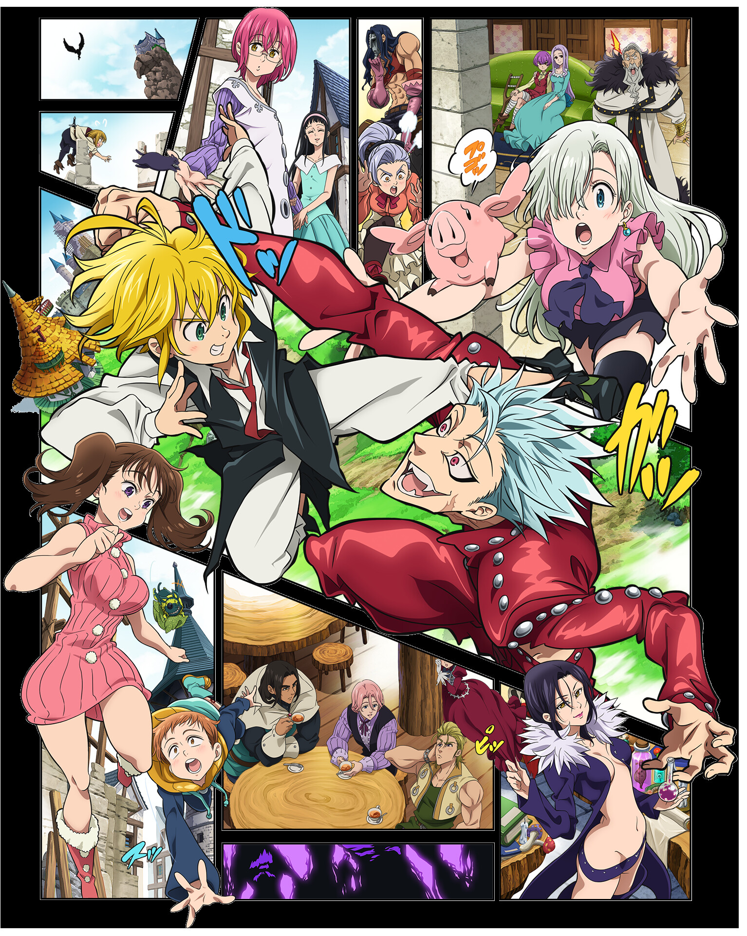 Nanatsu no Taizai - Novo filme ganha data de estreia - AnimeNew